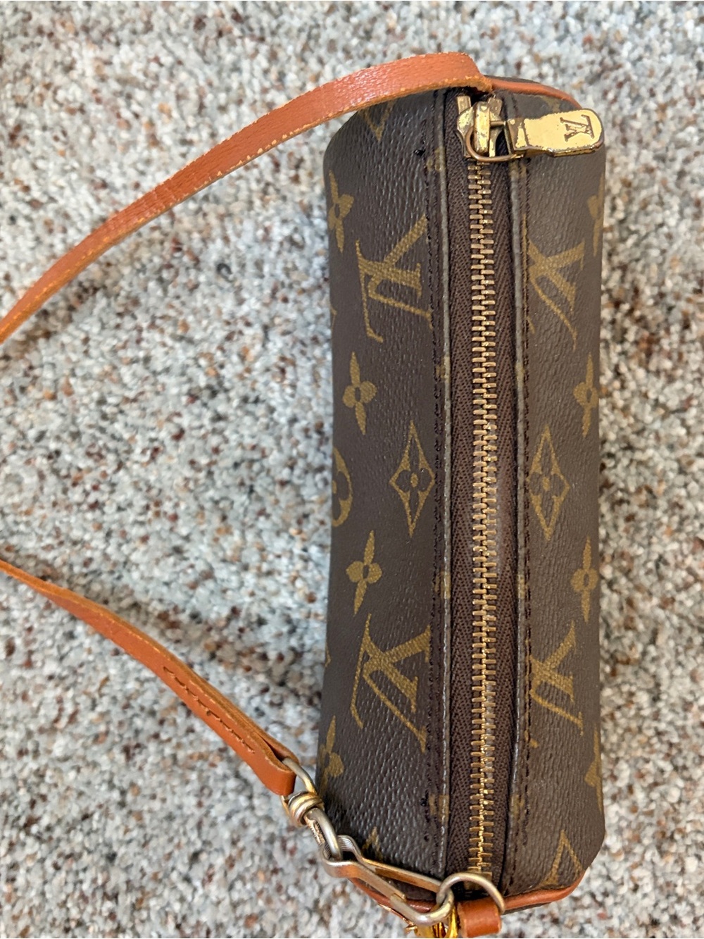 Louis Vuitton Mini Papillon pochette bag monogram vintage authentic - Picture 2 of 11